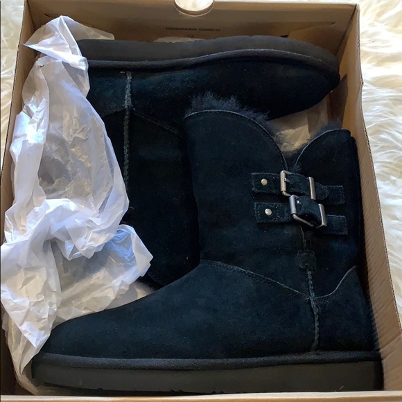 UGG Renley II buckle utility boots Black